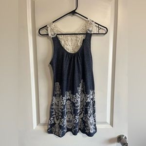 Love Culture - M Tank with Lace